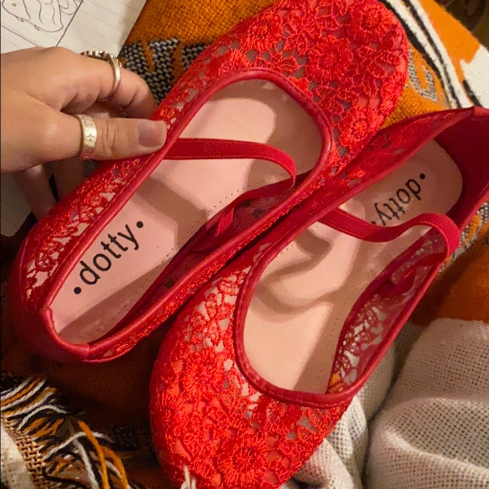 Girls flats size 3